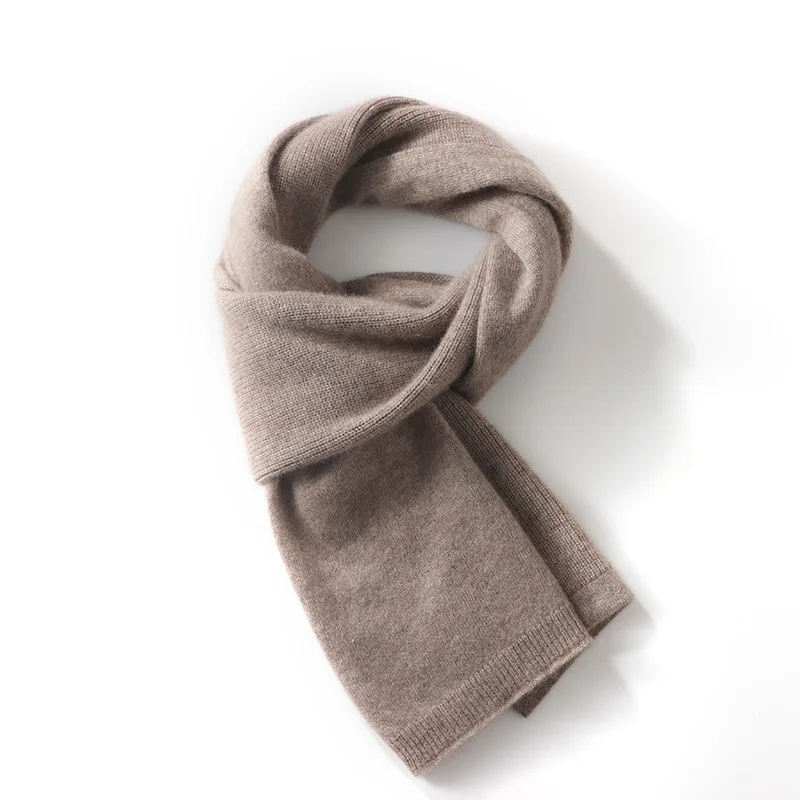 

High-end Cashmere Scarf Couples Men Women Winter Grey Children Wool Knitted Blanket Soft Fashion 8SJ166