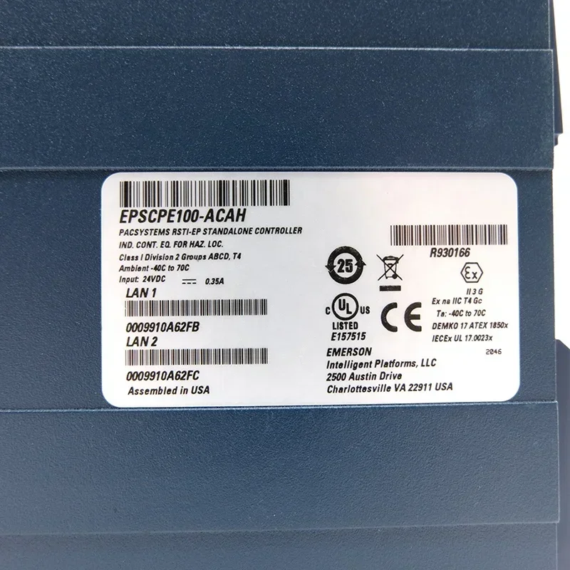 Controller autonomo originale Emerson CPU RSTi-EP CPE100 EPSCPE100-ACAH