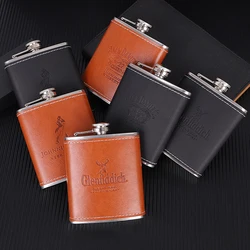 7oz Hip Flask Stainless Steel Travel Flagon Wine Whisky Pot Liquor Bottle