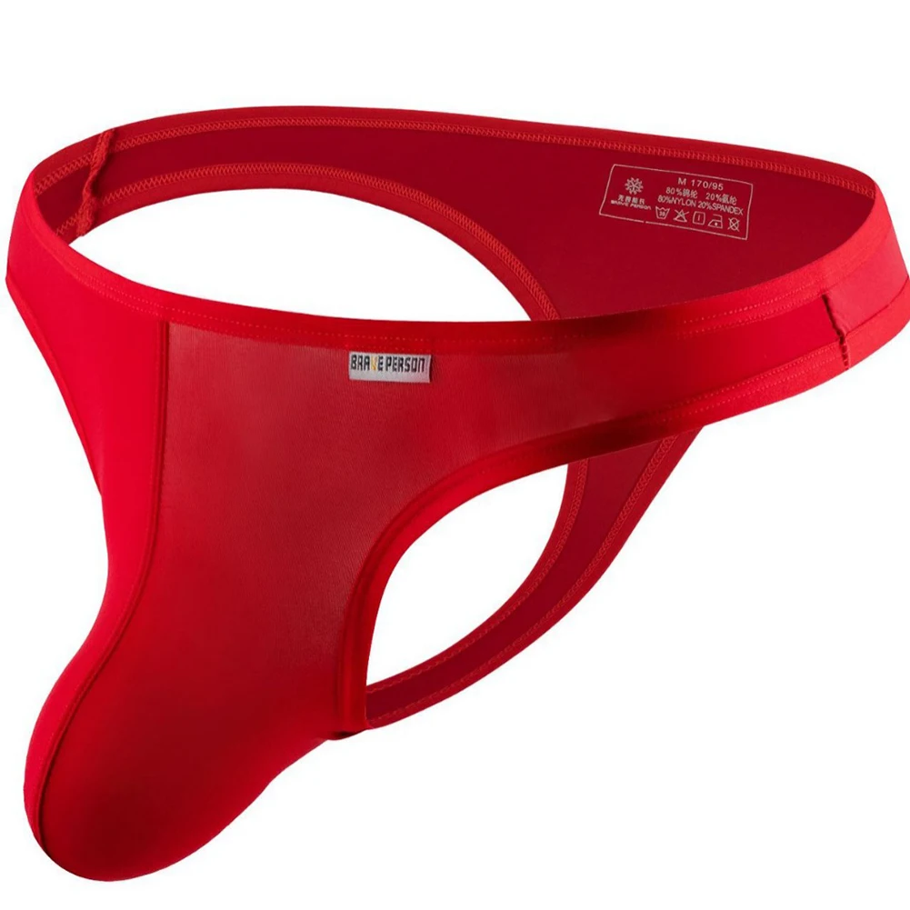 Männer Sexy G-Strings Suspensorium Atmungsaktive Unterhose Mann Unterwäsche Sissy Penisse Tasche Tanga Bikini Höschen