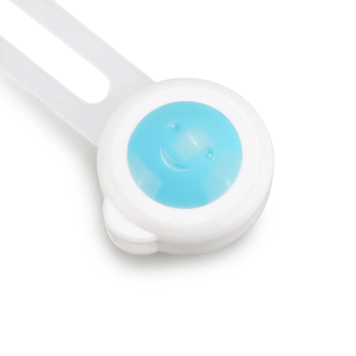 10 قطعة أقفال أمان لخزانة درج الثلاجة حريزعلى الأطفال الطفل التدقيق 15.2*3.2 سنتيمتر الأبيض الأزرق منصات لاصقة أقفال خزانة