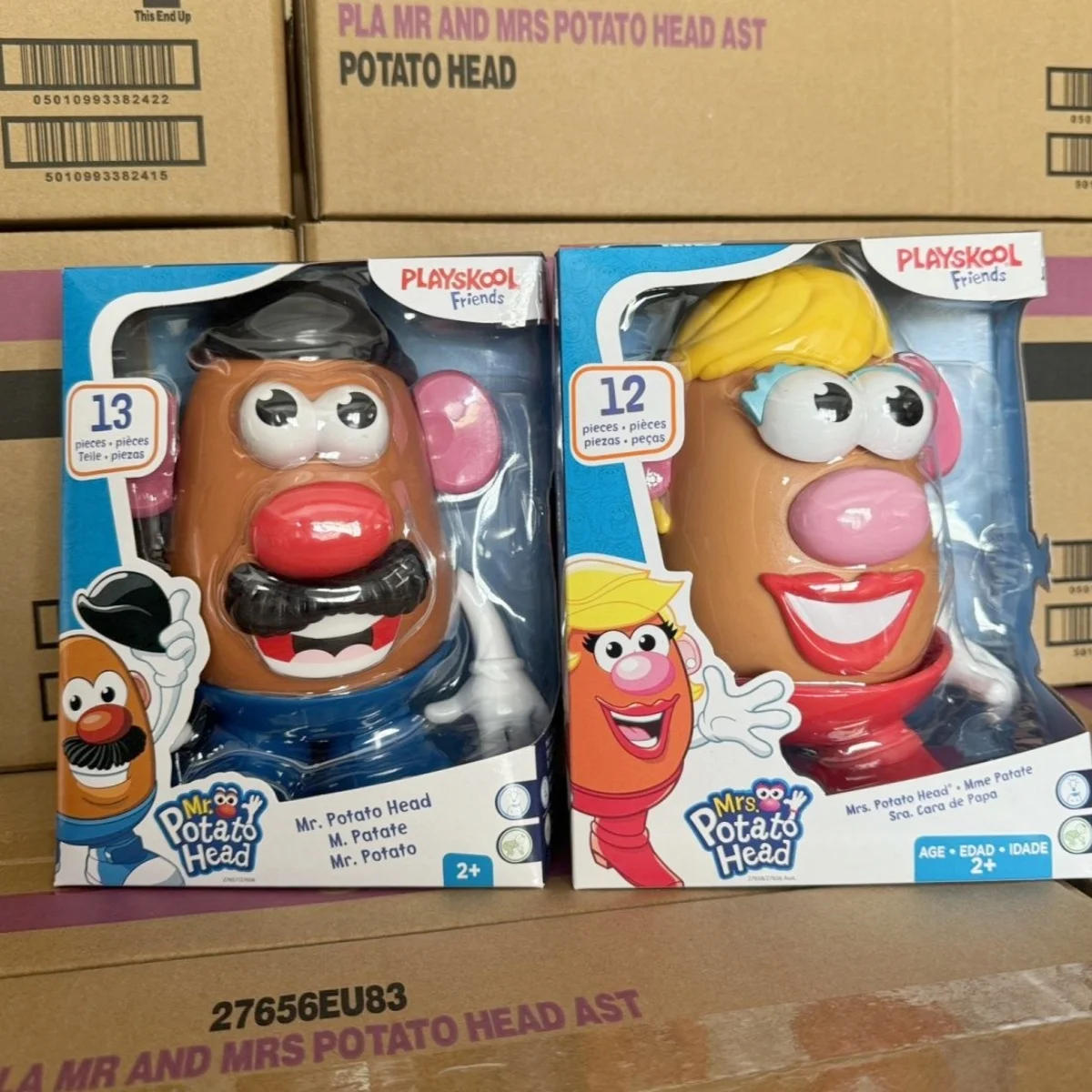 Figuras de acción clásicas de Toy Story 3, Sr. Potato Head y Sra. Potato, colección de juguetes educativos, modelo ensamblado, regalo de cumpleaños