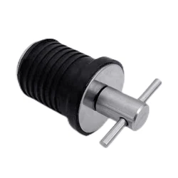 T-Handle Drain Plug Twist-Turn Marine Boats Drain Plugs Rubber Plugs with Brass Handle Boats Marine Accessories H9EE