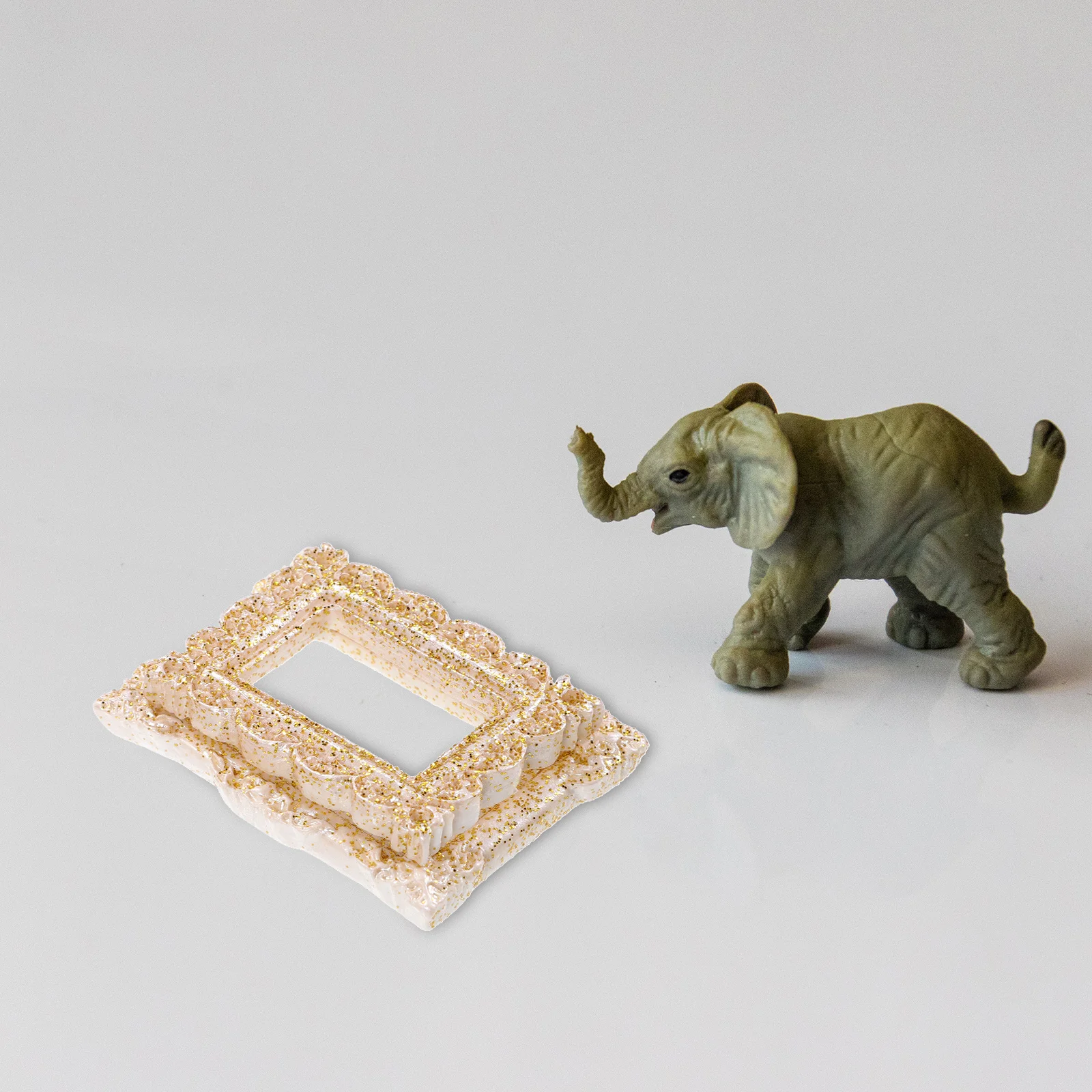 

10 шт., аксессуары для фоторамки, винтажные миниатюрные крошечные смоляные резные края, украшения для фоторамки, аксессуары для рукоделия «сделай сам»