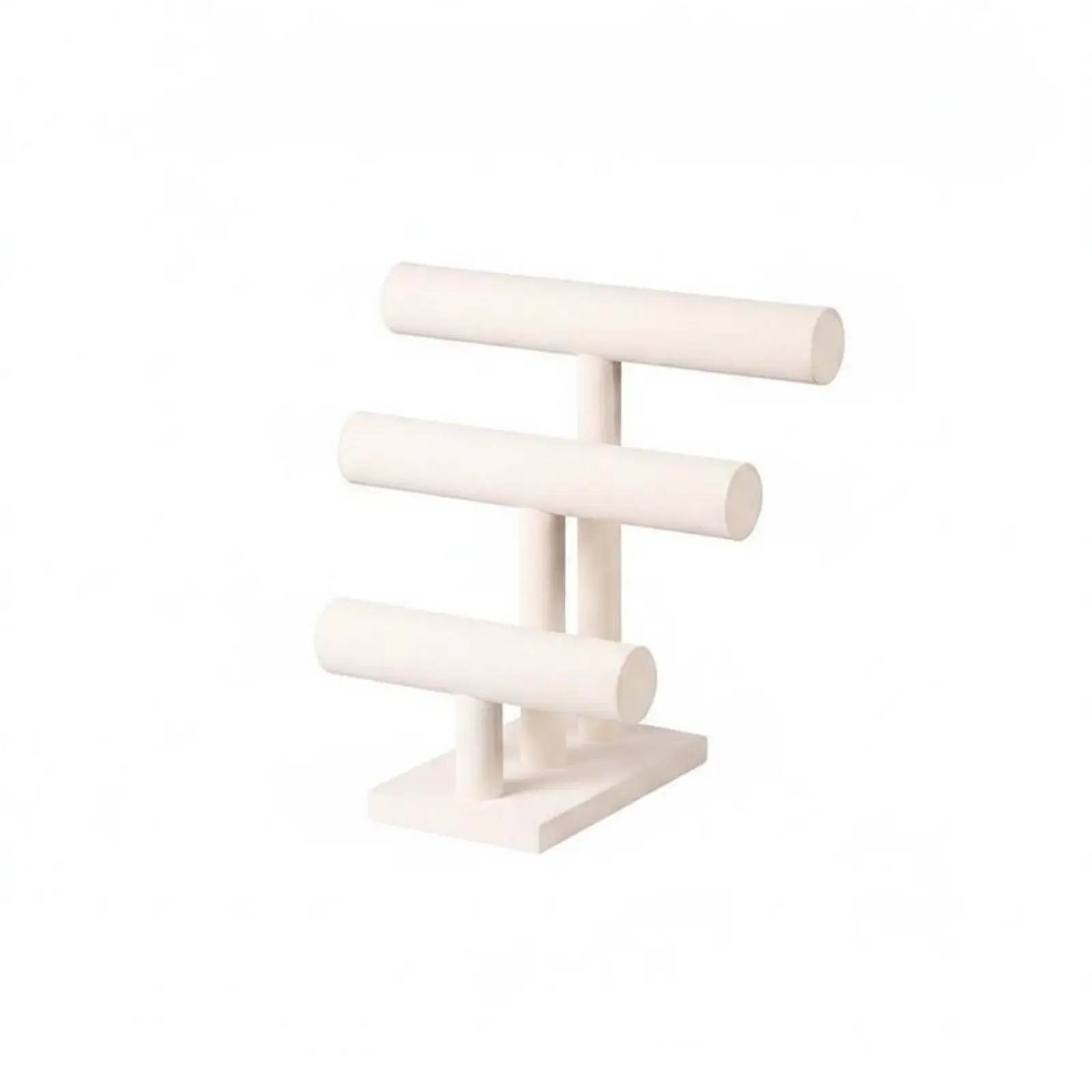 Bracelet Display Stand Velvet Covered Watch Bracelet Stand Multi-Level Design Jewelry Display Organizer for Store Owners, Retail
