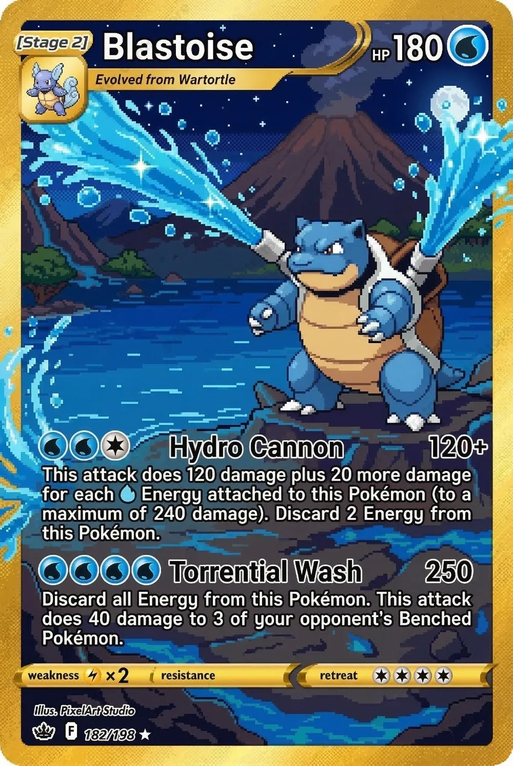 5Pcs Pokemon Cards Charizard Blastoise Venusaur Mewtwo Dragonite Pixel Style PTCG Game Cards Anime Rare Holo Cards Pokemon Gift view 4