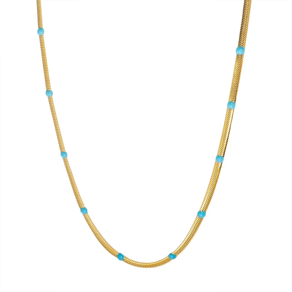 

Креативное ожерелье-цепочка из нержавеющей стали