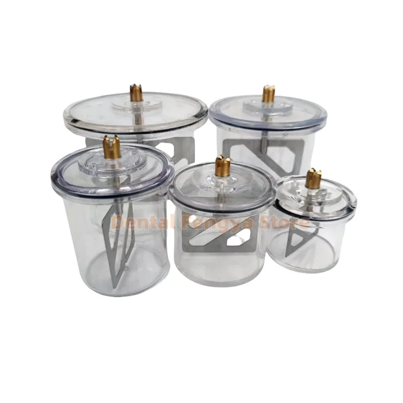 1 Pcs Dental Lab Vacuum Mixer Cup 350ml/500ml/1000ml Dentistry Vacuum Mixer Cupentistry Beaker Compact Gypsum Stirrer