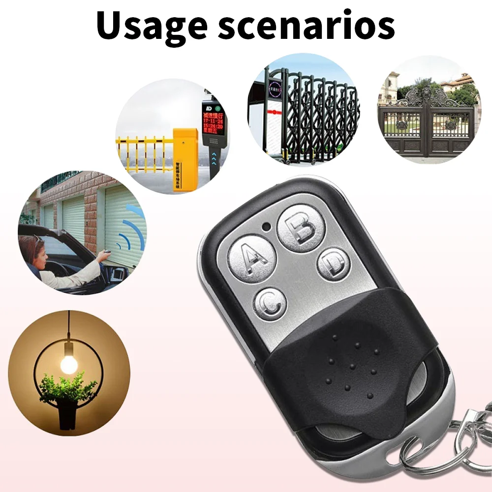 433mhz Remote control RF Clone Wireless remote control for garage door remote control water pump electric gate control