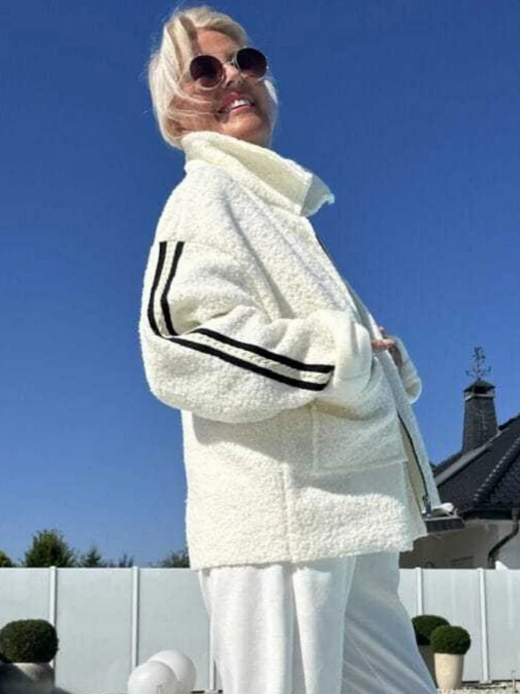 

Autumn Winter Coat For Women Oversize Long Teddy Bear Warm Thickening Fleece Faux Fur Coats Winter Jacket Women Long Sleeve Top