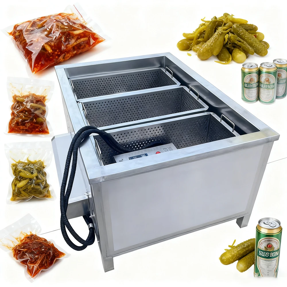 

Stainless Steel Meat Pasteurization Machine Low-Temperature Chili Sauce Jelly Pasteurizer