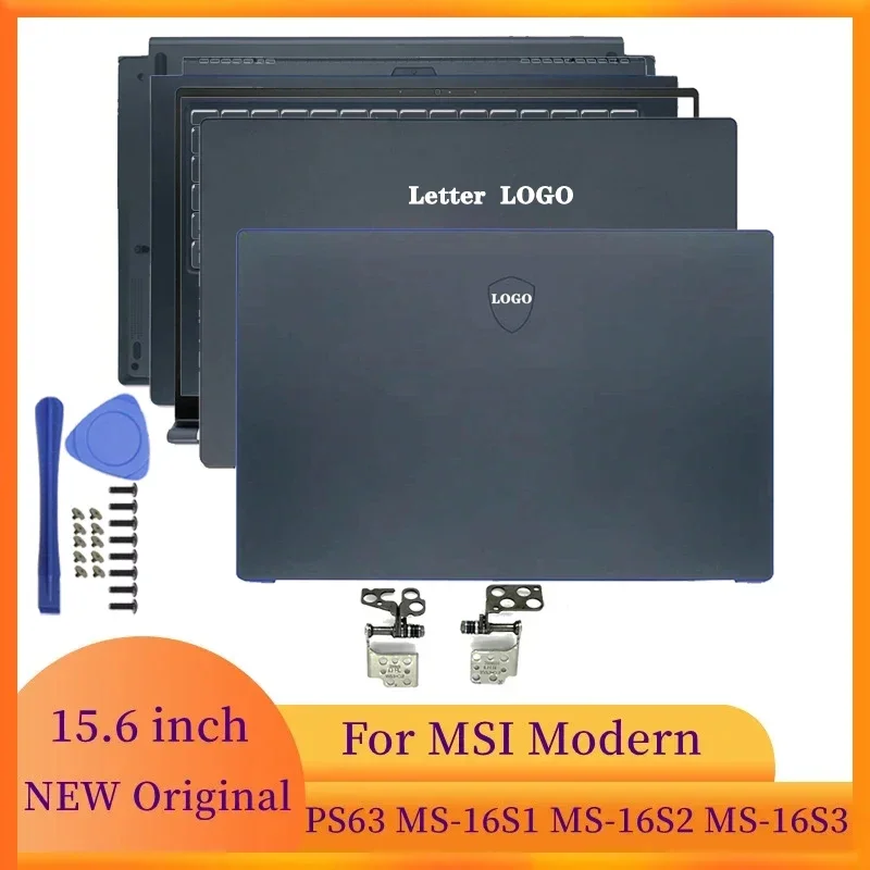 

Notebook LCD Back Cover/Front Frame/Hinges/Palmrest/Bottom Shell for MSI PS63 MS-16S1 MS-16S2 MS-16S3 Laptops Accessories Case