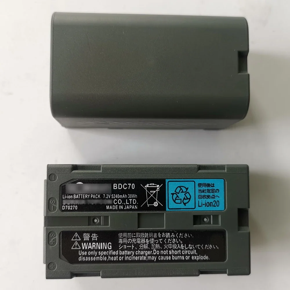 1 szt. Bateria BDC70, wysokiej jakości i fabrycznie nowa bateria do baterii BDC70, 7.2V 5200mAh