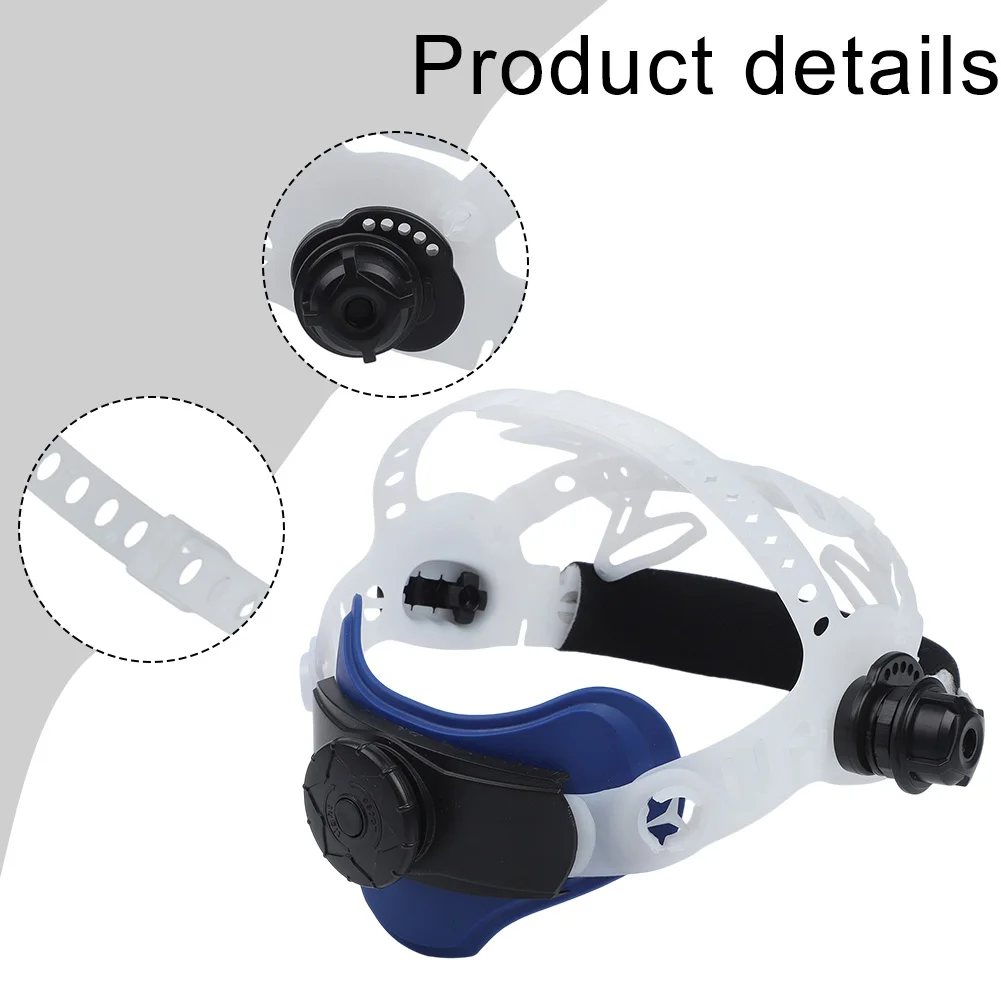 Replacement Welding Welder Headband Compatible with For Solar Auto Darkening Helmet Featuring Adjustable Knob and Sponge
