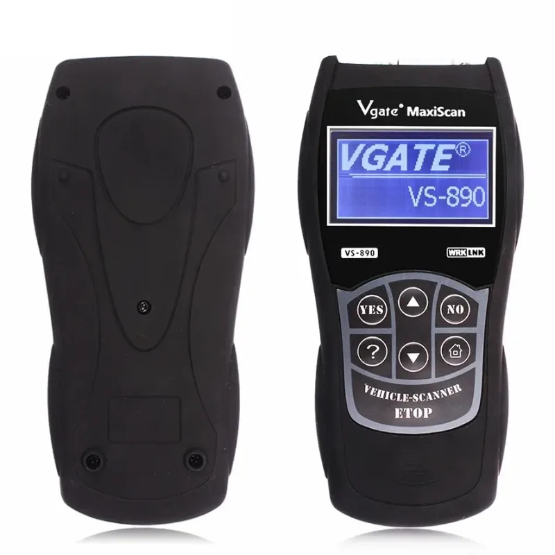 Vgate VS890S Obd2 الماسح الضوئي التشخيصي VS890 Vgate أداة المسح الضوئي VS 890 CAN-BUS قارئ رمز السيارة متعدد اللغات
