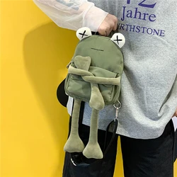 Girl Bag Cartoon Tide Cute Frog Crossbody Bags Fashion Casual Messenger Bag Chest Unisex Shoulder Bags