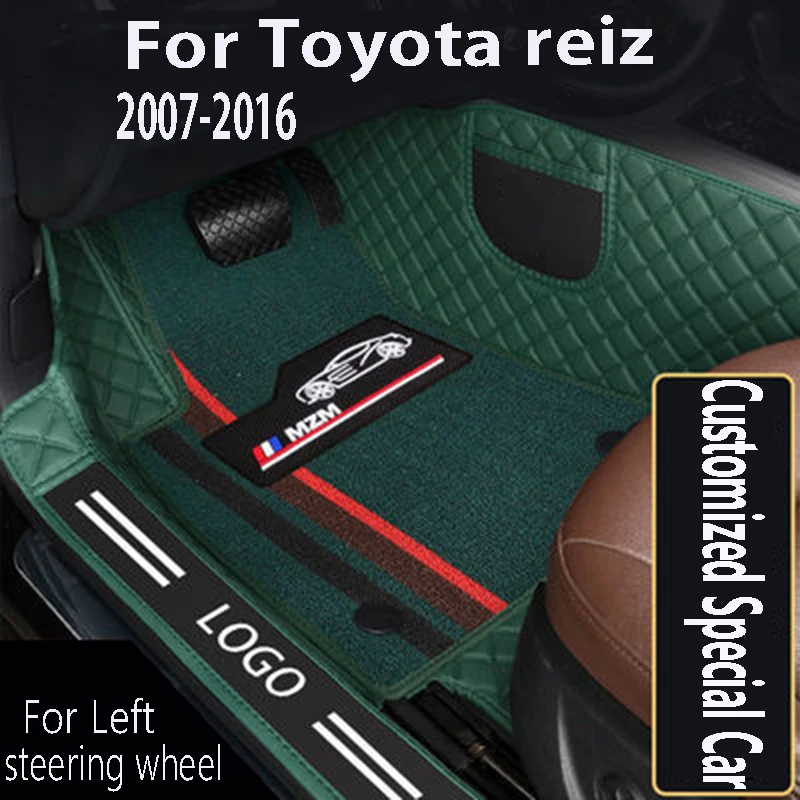 

Для Toyota reiz 2016, 2015, 2014, 2013, 2012, 2011, 2010, 2009, 2008, 2007, автомобильные коврики, коврики, автомобильные аксессуары, детали интерьера