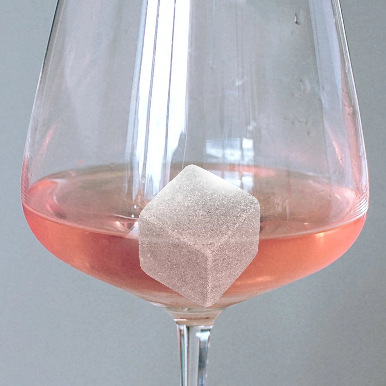 

12 Pcs Whiskey Stones Large Soapstone Cubes for Chilling Cooling Drinks Freezer Reusable Beverage