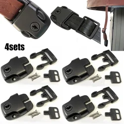 4 Set Spa Cover Broken Latch Repair Kit Clip Lock con chiave Hardware sicurezza fibbia in plastica accessori per bagagli