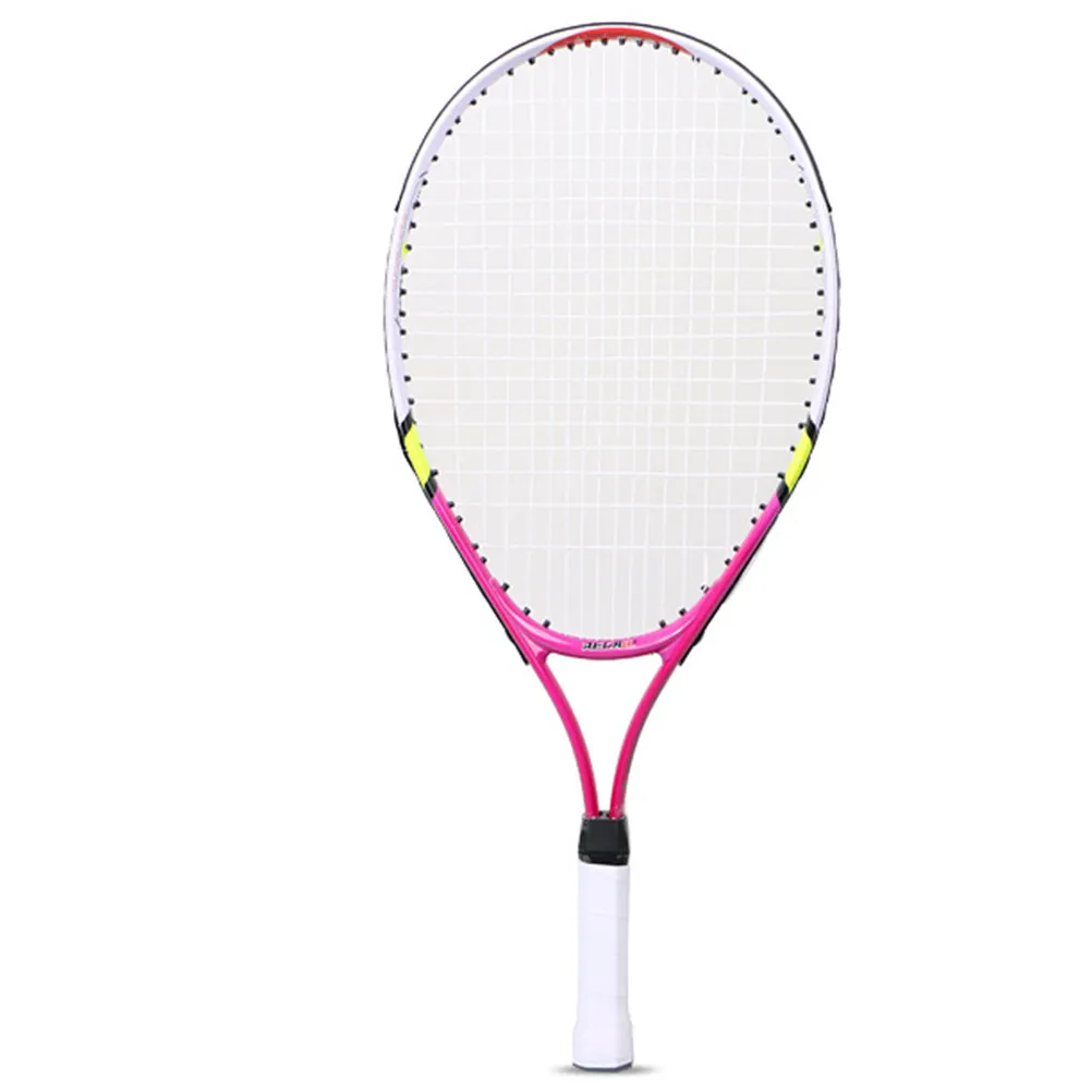 1Set Professional Tennis Racket Red Color Oxford Fabric Bag Youth Players Stroke Mechanics Improvement Outdoor Activity