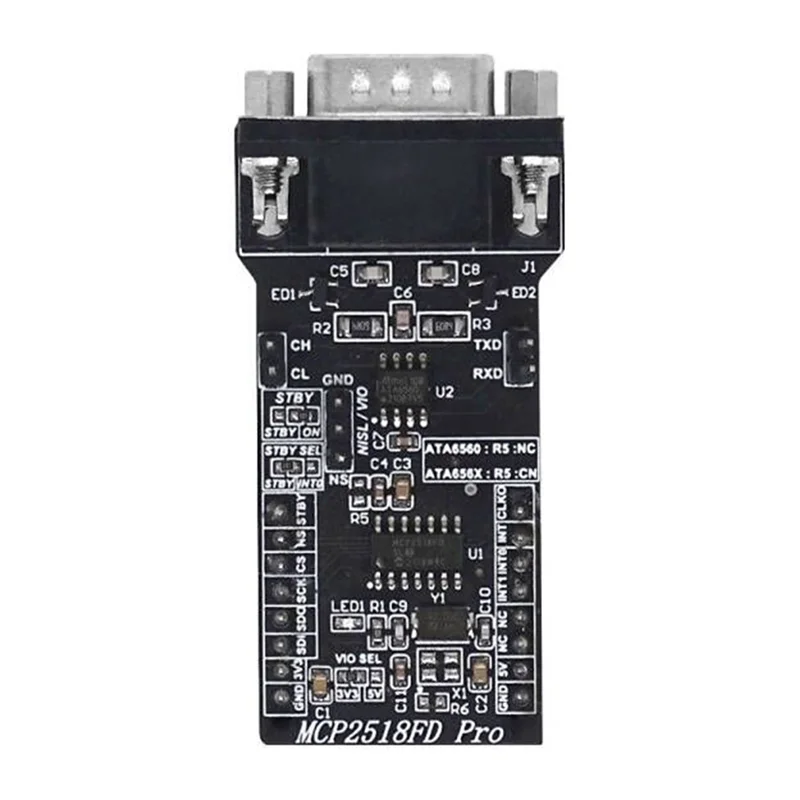 【Superdeals】SPI To CANFD Module MCP2518FD Module ATA6560 Transceiver CAM Bus Module Super MCP2515 Controler Module