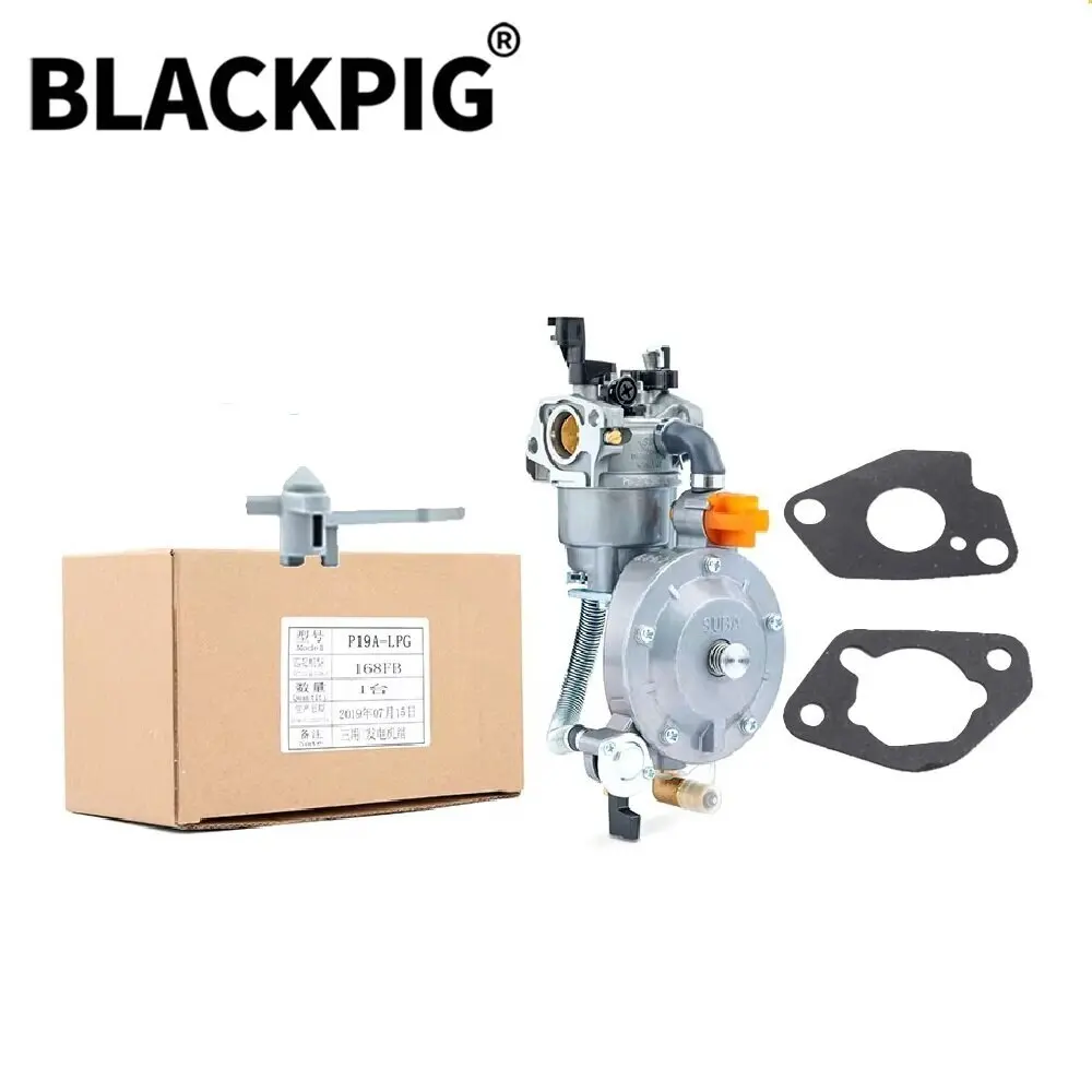 

5KW 7KW GX390 Engine LPG Carburetor Dual Fuel NG Conversion Kit For Water Tiller Gasolina Generator Part 180F 190F 13HP P27A-LPG