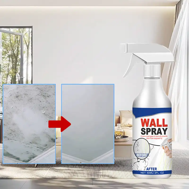 120Ml Wall Repair Spray Wall Crack Peeling Repair Mold White Paint Household Wall Graffiti Repair Environmental Protection Paint