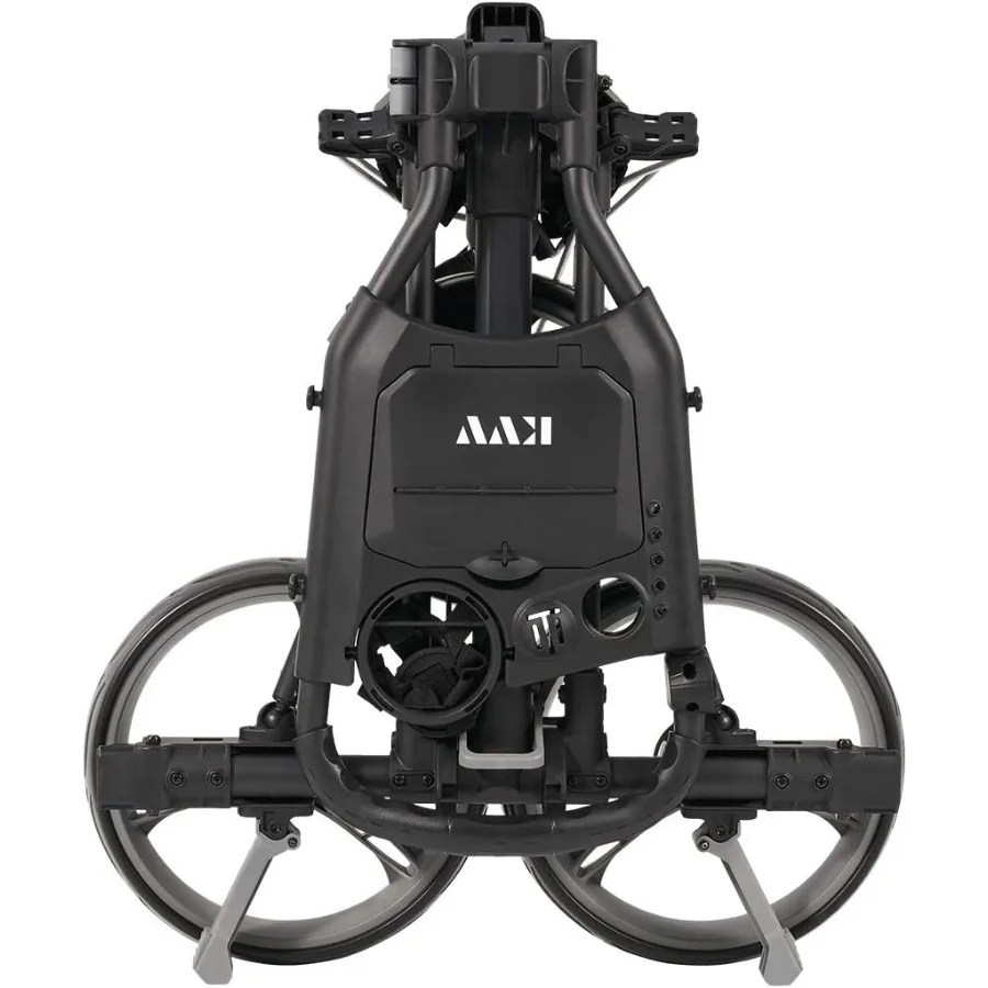 

3 Wheel Compact Flat Folding Design Golf Push-Pull Cart with Lightweight and Sturdy Aluminum Frame