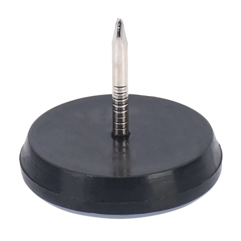 AT29-80 Stuks 25Mm Stoel Zweefvliegtuigen Meubels Sliders PTFE Gemakkelijk Bewegende Pads Ronde Met Nagel Voeten Protector Voor Hardhouten vloer