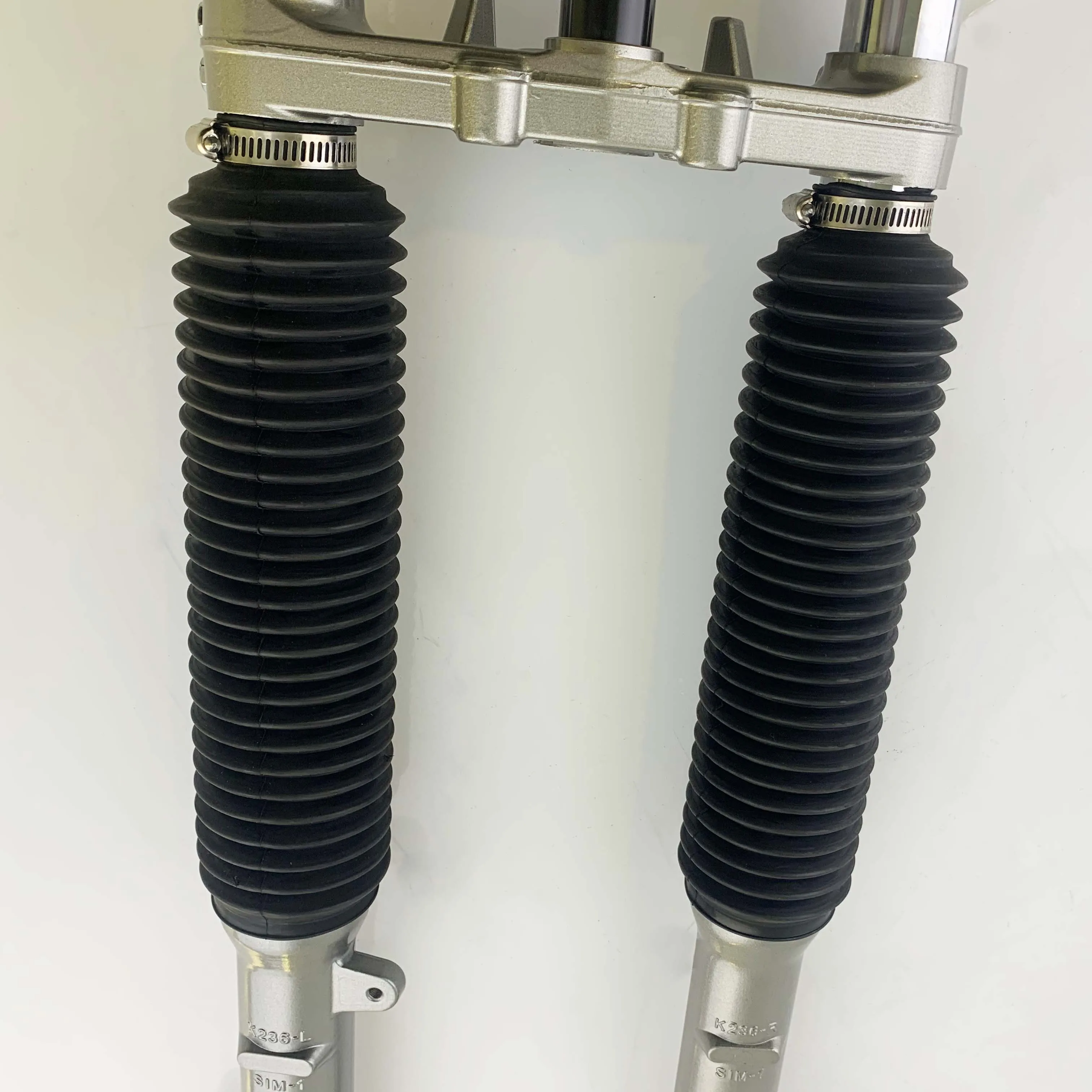 Universal Motorcycle Body Suspension Front Fork With Direction Device Shock Plate Absorber