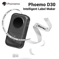 Phomemo D30 Wireless Label Maker Mini Thermal Label Printer Inkless Sticker Portable Label Printer for Easy Home Organization