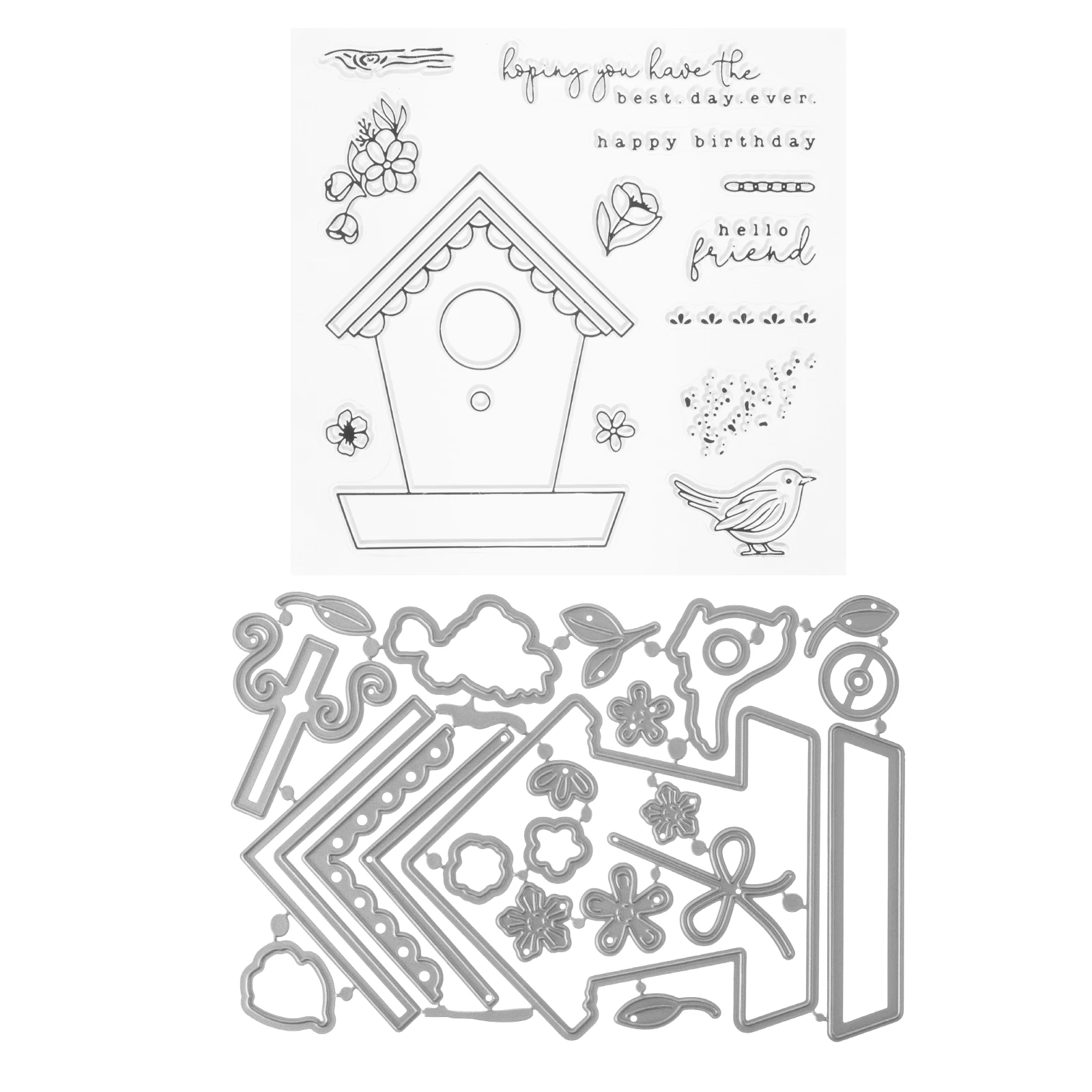 

5804 Stamps Cutting Dies Metal DIY Craft Cuts Party Card Making Supplies Decorative Paper Stencils Embossing Folders Storage