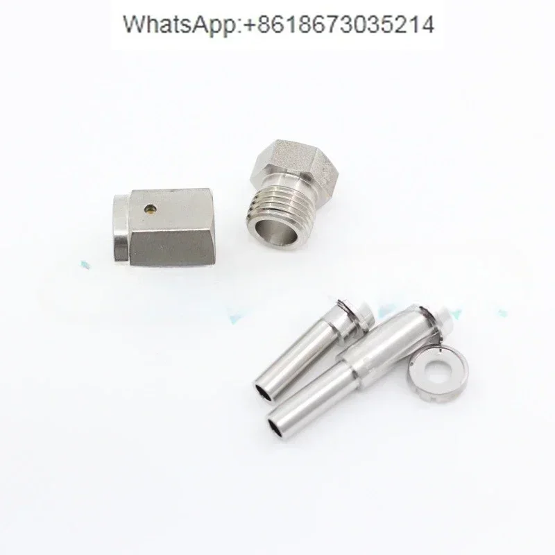 

High purity gas connector/VCR connector 1/4VCR length welding rod 3/8 1/2 male and female thread vcr gasket