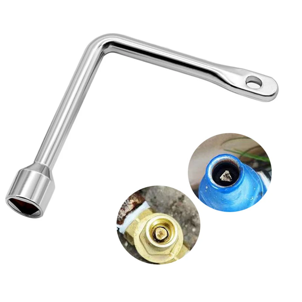 Hand Tools Triangle Wrench Valve Switch Multipurpose Portable Water Meter Valve Tools Electrician Tools For Electrical Cabinet