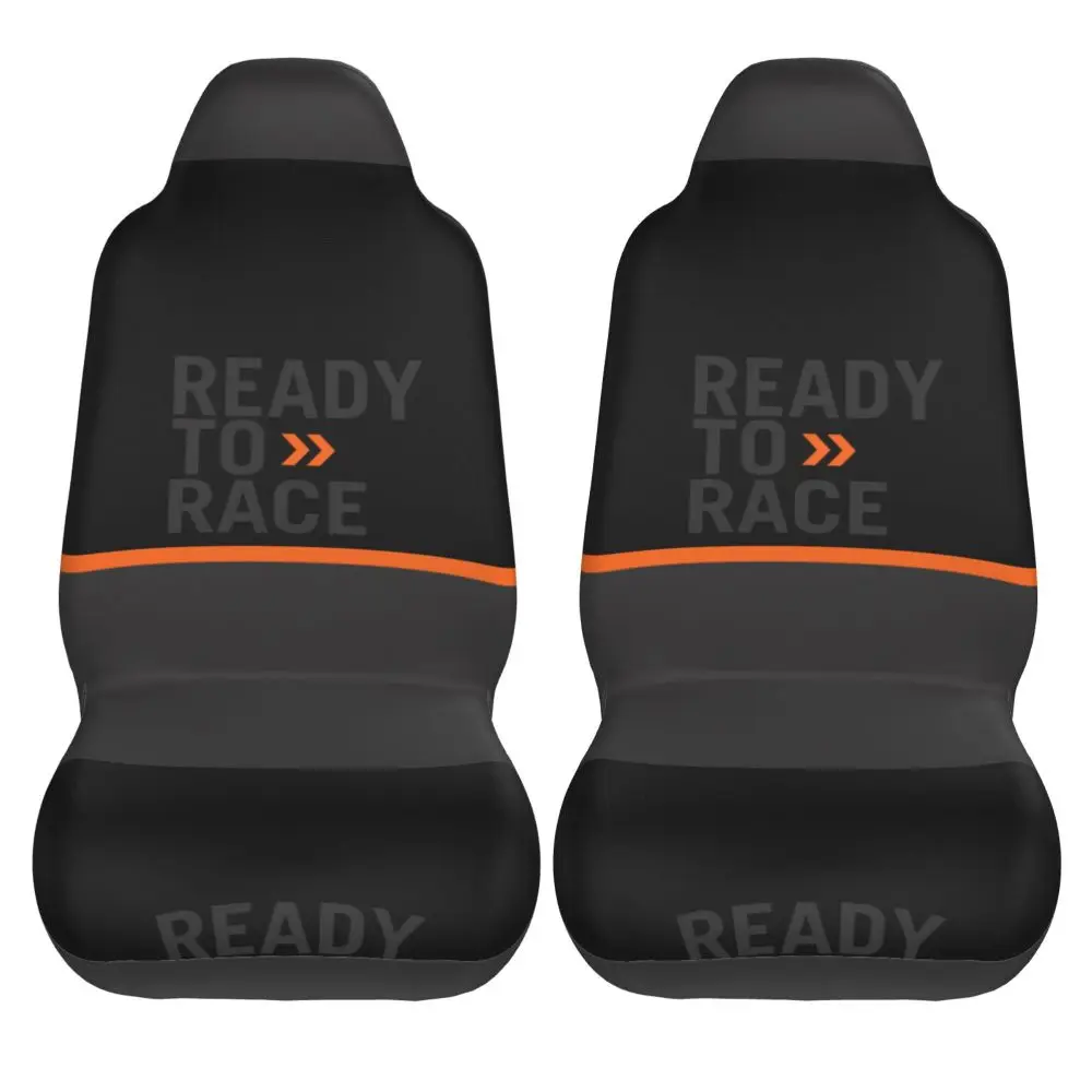 Ready To Race  2 PCS Car Seat Covers, All Inclusive Protective Covers, Beautiful Seat Covers, Anti Fouling Universal Type