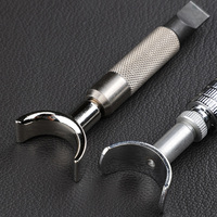 1Pc Adjustable Swivel Knife for Leather Carving Cutter with Standard Size Blades, Rotate Knife Leather Craftsman Tools