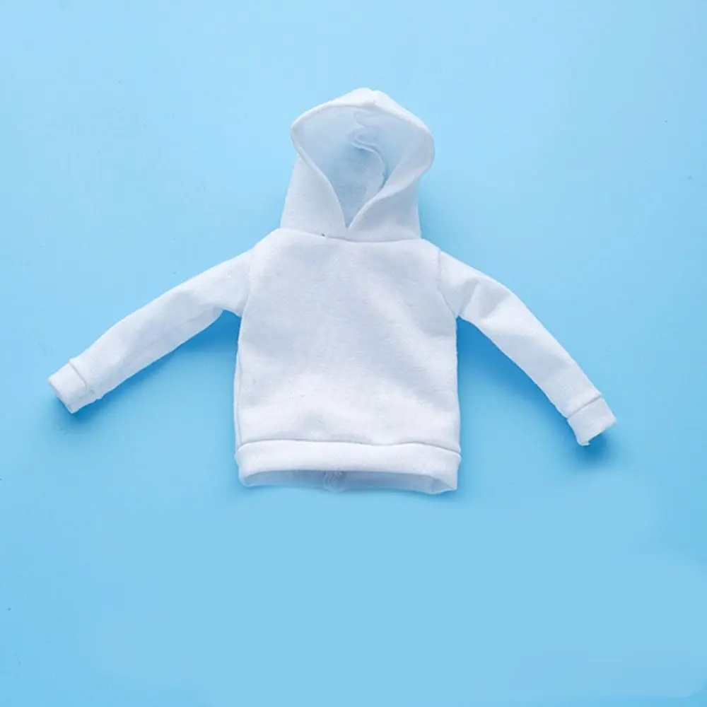 Accesorios moda 1/6 muñecas sudaderas con capucha ropa Casual muñeca de algodón suéter ropa muñeca accesorios 30cm muñeca