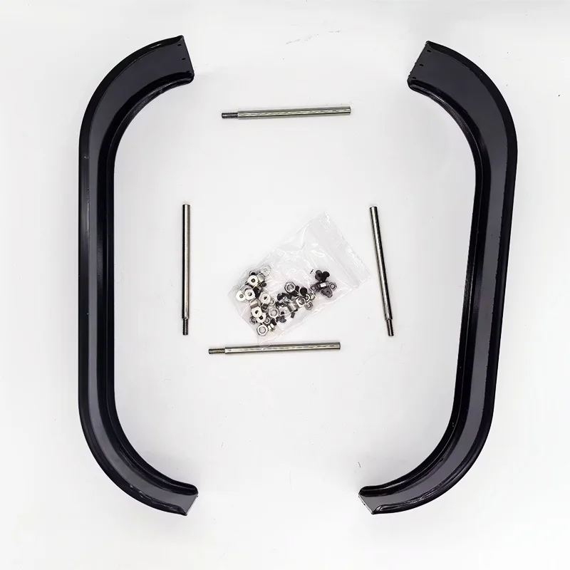 

RC 1/14 Mud Head Rear Metal Mudguard Fender for Scania Man Actros Volvo Truck DIY Parts