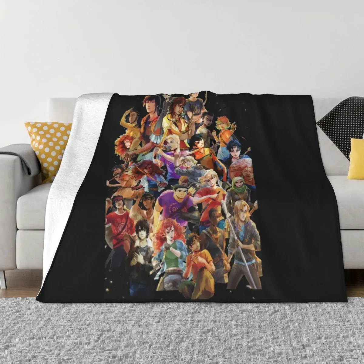 

Percy Jackson Throw Blanket Loose Blanket Kid'S Blanket