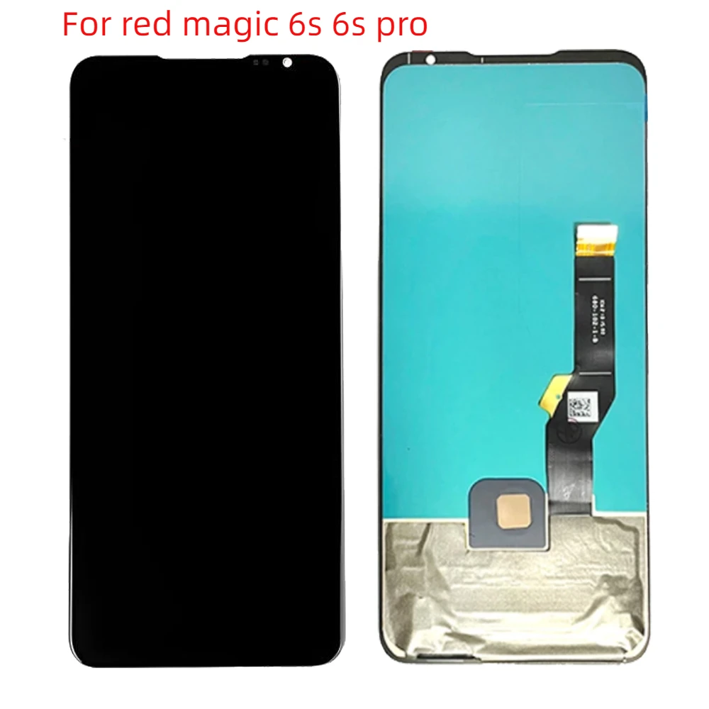 Amoled For red magic 6s 6s pro Lcd Screen Display Touch Glass For red magic 6s