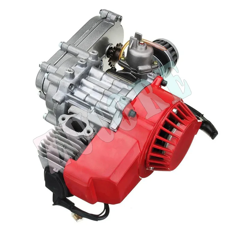 Mini Motorcycle Accessories 49CC Off-Road Motorcycle Engine Off-Foad Vehicle 2-stroke Engine With Gearbox