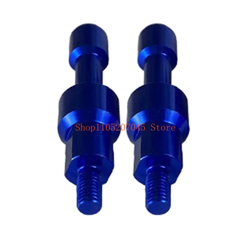 37cd 1 Pair Motorcycles Mirror Blanking Plugs Motorbike Universal Holes Cover Mirror Plug Bolts Cap Ends Lightweight