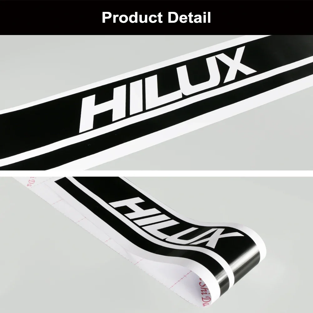 2 Chiếc Cửa Xe Ô Tô Mặt Miếng Dán Tự Động Vinyl Phim DIY Decal Thể Thao Kiểu Dáng Ô Tô Tự Động Chỉnh Phụ Kiện Dành Cho Xe Toyota Hilux revo Vigo