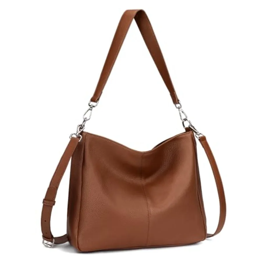 

befen Genuine Leather Hobo Bags Purses for Women Women's Shoulder bag Handbags Crossbody Bag with 2 Shoulder Straps