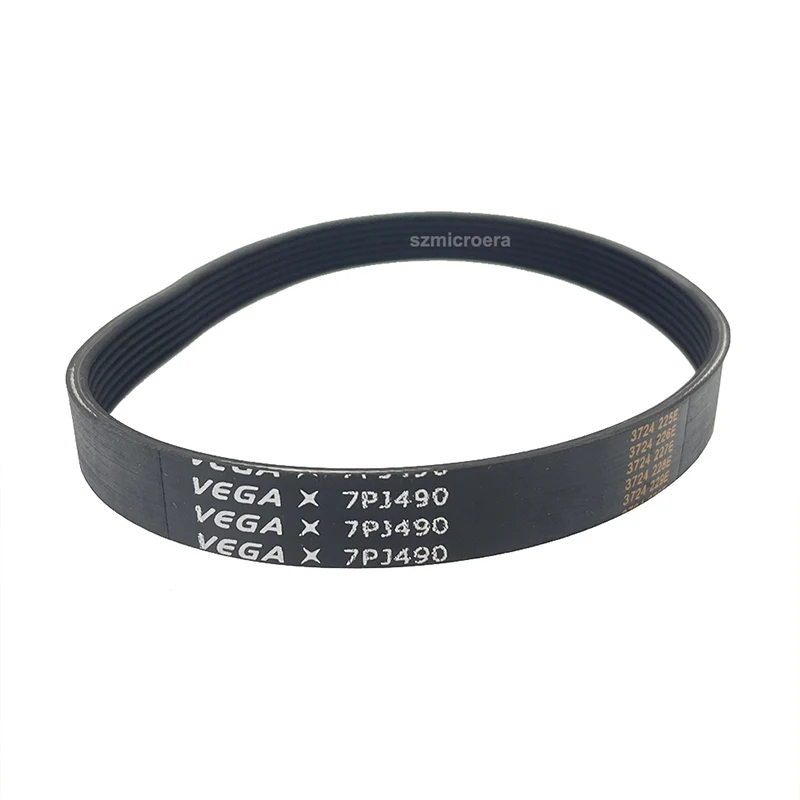 جزازات كهربائية مطاطية حزام محرك متري ، فيغا 6PJ490 7PJ490 ، 1 #1