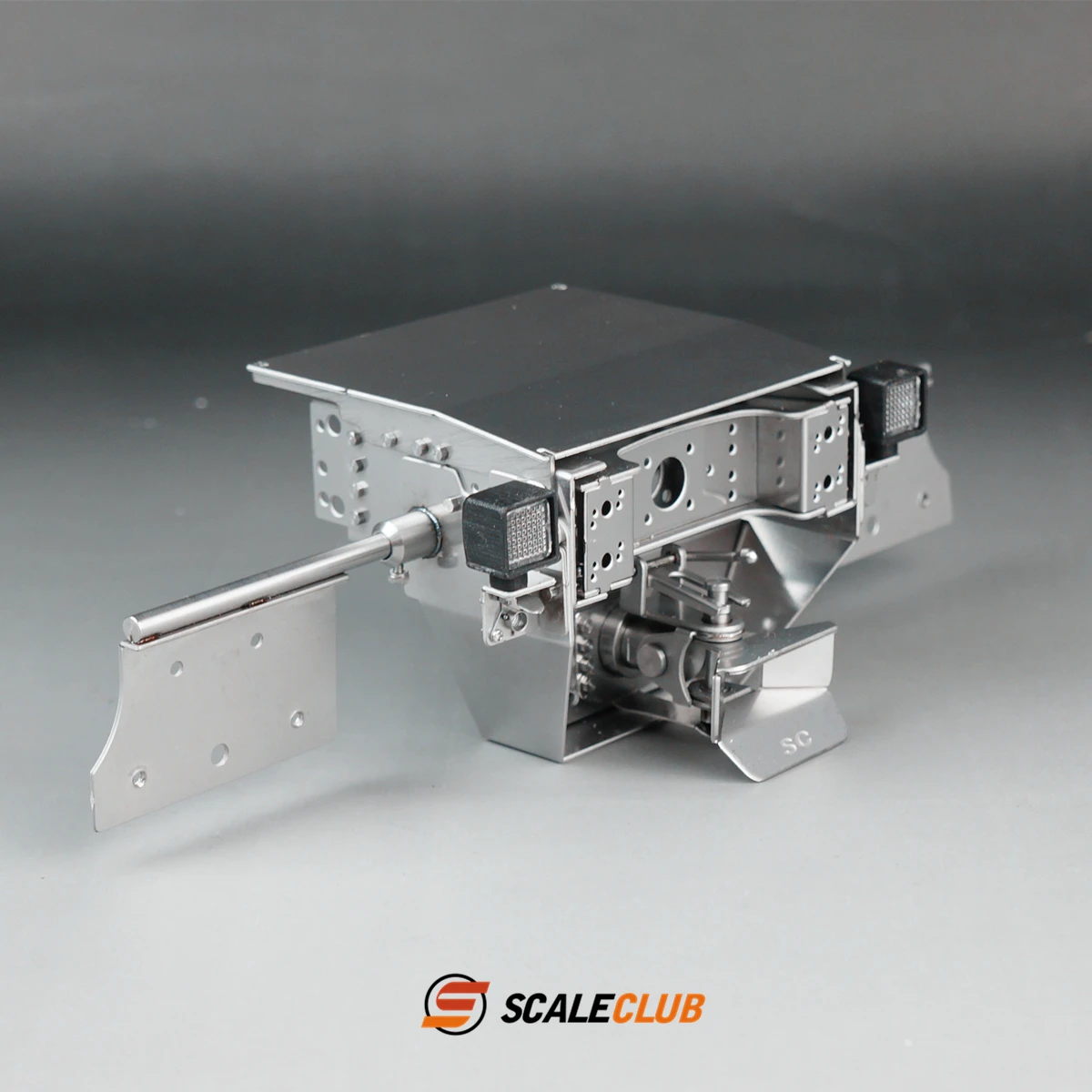 Scaleclub Model 1/14 Tractor For MAN Scania With Heavy Trailing Beam For Tamiya  Lesu Rc Truck Trailer Tipper