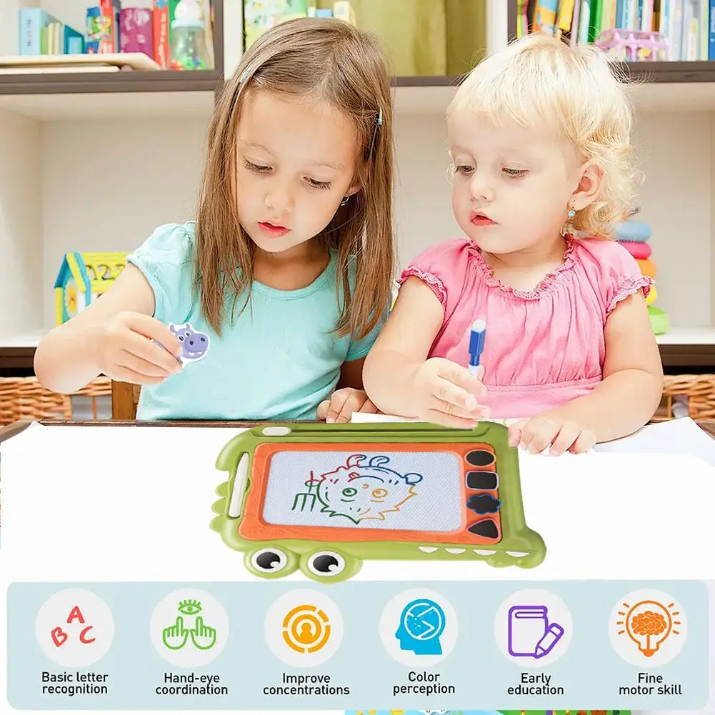 Kinderen Magnetische Kleur Tekentafel Schrijfbord Kleur Graffiti Board Art Educatief Tekenspeelgoed Tekengereedschap Cadeau voor kinderen Speelgoed