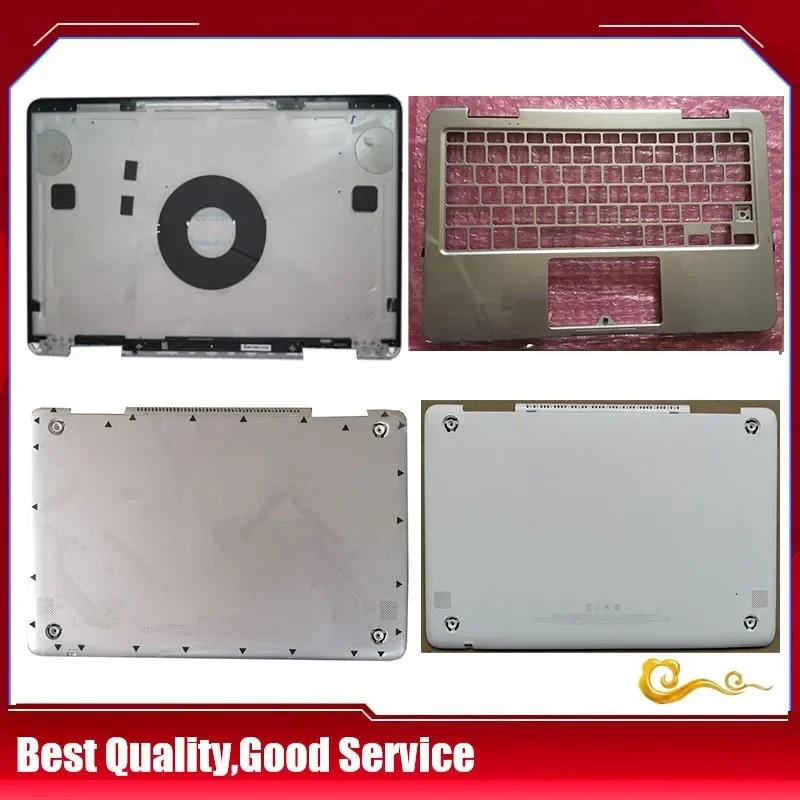 New/org For Samsung Notebook 9 Pen NT930QAA 930QAA LCD back cover /Upper cover /Bottom case BA98-01314A BA61-03577A,Silver White