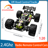 1:20 Off Road RC Car 2.4G Radio Remote Control Cars RTR High Speed Climbing Drift Remote Control Monster Truck Toy for Kids gift