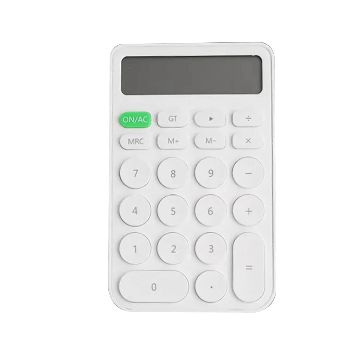 Simple Handheld Calculator Student Learning Assistant Calculator Mini Portable Calculator White